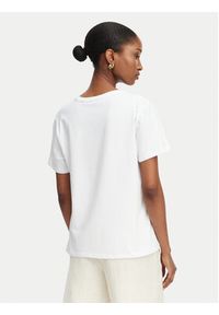 Marella T-Shirt Gola 2615971072 Écru Regular Fit. Kolor: kremowy. Materiał: bawełna #3