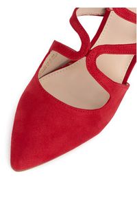 DeeZee Szpilki WYL3616-5 Czerwony. Kolor: czerwony. Materiał: materiał. Obcas: na szpilce