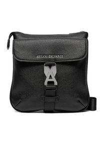 Armani Exchange Saszetka 952698 4F864 00020 Czarny. Kolor: czarny. Materiał: skóra