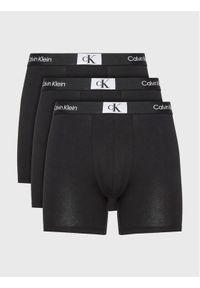 Calvin Klein Underwear Komplet 3 par bokserek 000NB3529A Czarny. Kolor: czarny. Materiał: bawełna