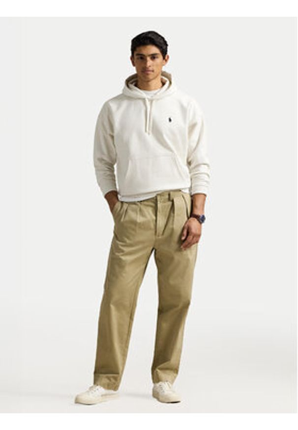 Polo Ralph Lauren Bluza 710964718001 Biały Relaxed Fit. Typ kołnierza: polo. Kolor: biały. Materiał: bawełna
