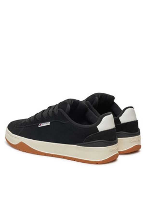 Tommy Jeans Sneakersy Skater EM0EM01503 Czarny. Kolor: czarny. Materiał: zamsz, skóra