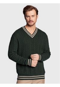 Cotton On Sweter 3611747 Zielony Relaxed Fit. Kolor: zielony. Materiał: bawełna