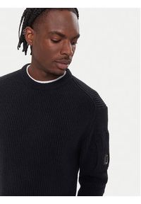 C.P. Company Sweter 19CMKN307A006170A Czarny Regular Fit. Kolor: czarny. Materiał: syntetyk #5