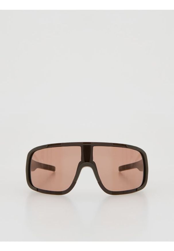 Reserved - Okulary przeciwsłoneczne - ciemnobrązowy. Kolor: brązowy