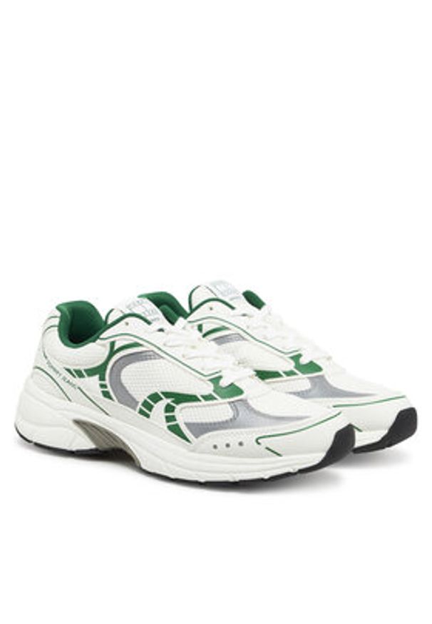 Tommy Jeans Sneakersy Archive'25 EM0EM01569 Écru. Kolor: kremowy. Materiał: materiał