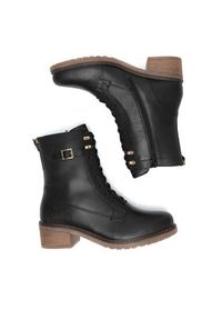 Remonte Trzewiki D1A78-00 Czarny. Kolor: czarny. Materiał: skóra #2