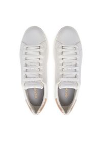 Geox Sneakersy D Spherica Ecub-1 D45WEA 09BNF C1327 Biały. Kolor: biały. Materiał: skóra