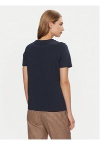 TOMMY HILFIGER - Tommy Hilfiger T-Shirt WW0WW43895 Granatowy Regular Fit. Kolor: niebieski. Materiał: bawełna #2
