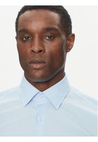 BOSS Koszula H-HANK-kent-C3-214 50538949 Niebieski Slim Fit. Typ kołnierza: kołnierzyk klasyczny. Kolor: niebieski. Materiał: bawełna