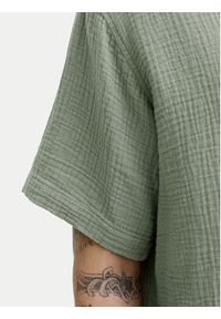 Jack & Jones Komplet koszula i szorty materiałowe Nantucket 12302220 Zielony Relaxed Fit. Kolor: zielony. Materiał: bawełna #5