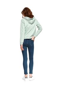 TOP SECRET - Spodnie jeansowe skinny. Okazja: na co dzień. Kolor: niebieski. Materiał: jeans. Sezon: wiosna. Styl: casual, klasyczny #4