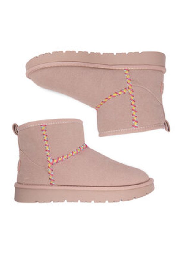 Roxy Śniegowce CEO-HY669020S-1 Różowy. Kolor: różowy. Materiał: materiał