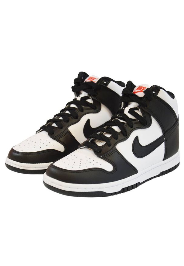Buty damskie Nike Dunk High Panda. Kolor: biały, czarny, wielokolorowy
