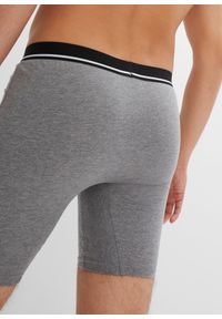 bonprix - Długie bokserki o wąskim kroju (3 pary). Kolor: niebieski. Długość: długie #3