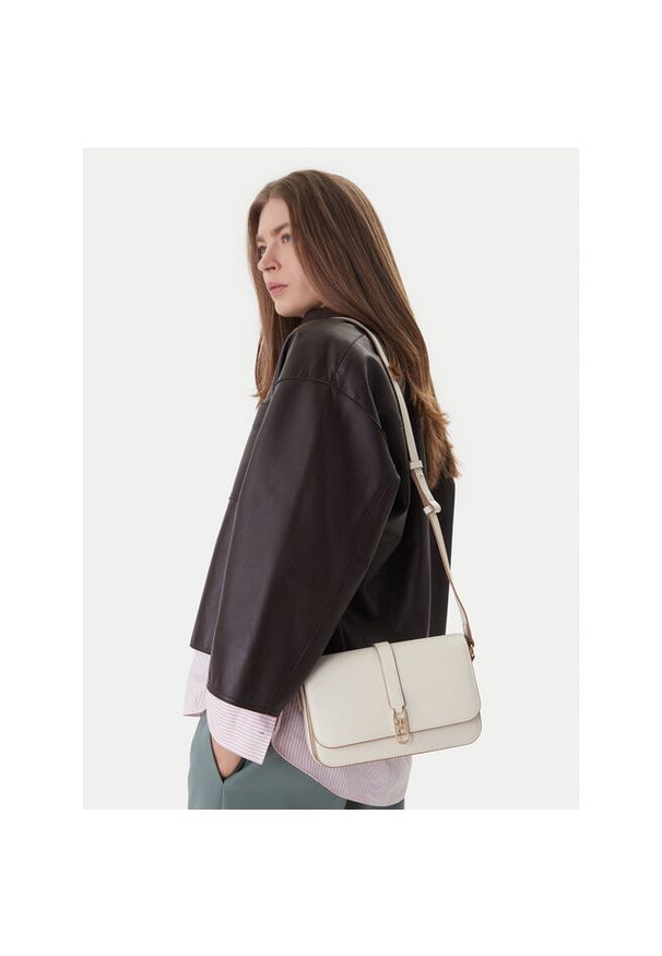 TOMMY HILFIGER - Torebka Tommy Hilfiger. Kolor: beżowy