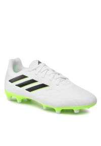 Adidas - adidas Buty Copa Pure II.3 Firm Ground HQ8984 Biały. Kolor: biały. Materiał: skóra