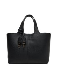 Elisabetta Franchi Torebka BS-96A-52E2-V450 Czarny. Kolor: czarny. Materiał: skórzane
