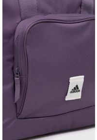 adidas Performance torba kolor fioletowy. Kolor: fioletowy. Materiał: materiał #6