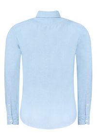 Levi's® Koszula Ls Battery Hm 86625-0005 Błękitny Slim Fit. Kolor: niebieski. Materiał: bawełna