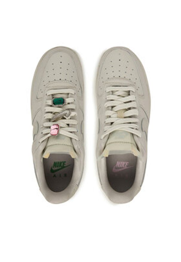 Nike Sneakersy Air Force 1 Lo Prm DN5463 Écru. Materiał: skóra. Model: Nike Air Force