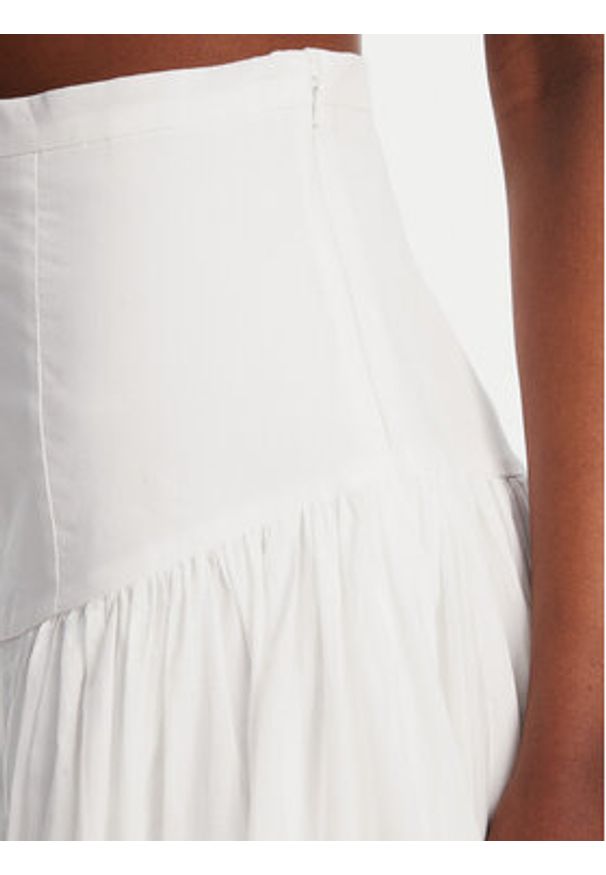 BARDOT Spódnica maxi Amorette 59863SB Biały Regular Fit. Kolor: biały. Materiał: bawełna