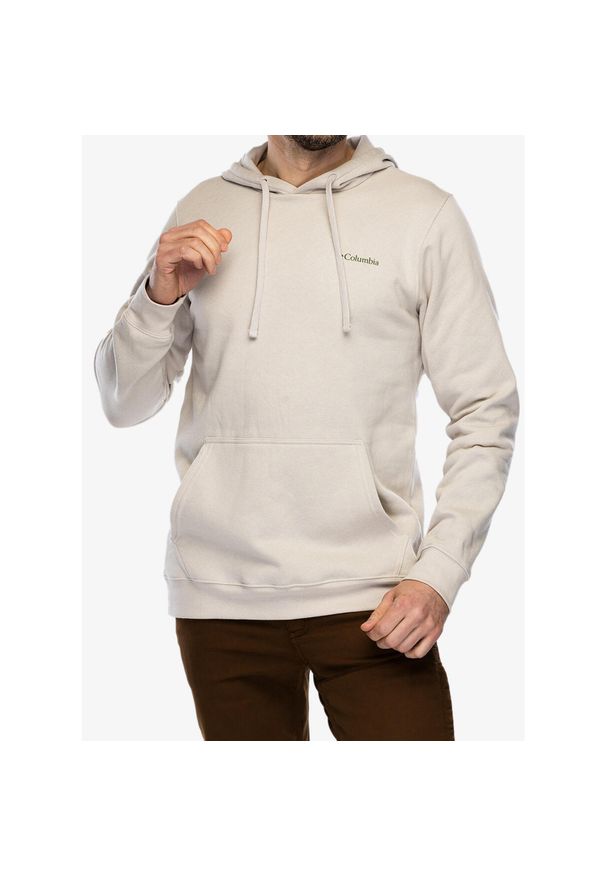 columbia - Bluza z kapturem męska Columbia Trek Graphic Hoodie. Typ kołnierza: kaptur. Kolor: beżowy. Sport: turystyka piesza