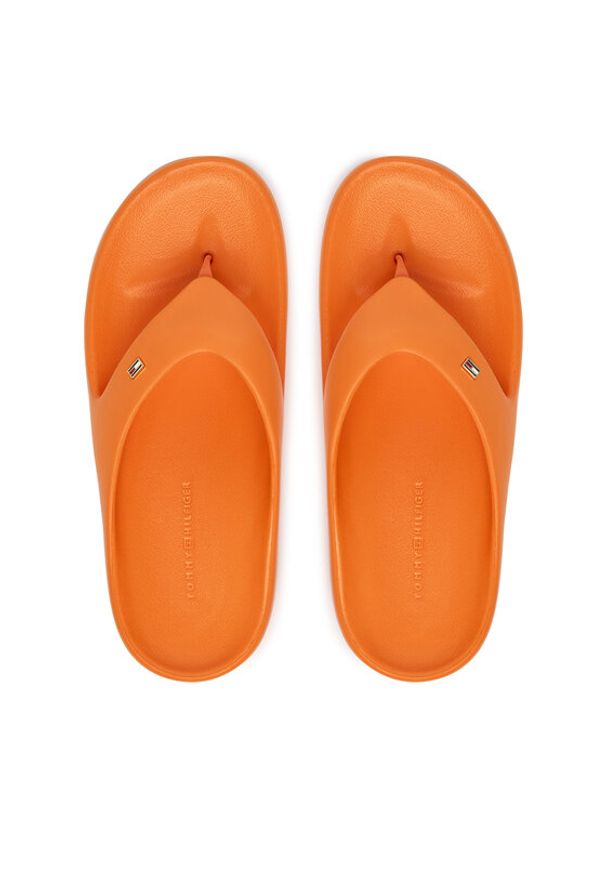 TOMMY HILFIGER - Tommy Hilfiger Japonki FW0FW09200 Pomarańczowy. Kolor: pomarańczowy. Materiał: syntetyk