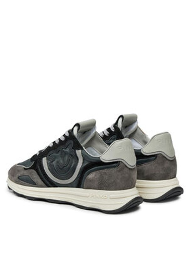 Pinko - PINKO Sneakersy Zoe 01 SS0087 P076 Szary. Kolor: szary. Materiał: materiał