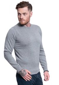 Mustang - MĘSKI SWETER MUSTANG EMIL C BASIC 1010105 4140