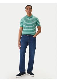 Tommy Jeans Polo DM0DM22708 Zielony Regular Fit. Typ kołnierza: polo. Kolor: zielony. Materiał: bawełna #4