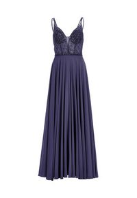 Hey Kyla Sukienka wieczorowa 5AI056HK Fioletowy Regular Fit. Kolor: fioletowy. Materiał: syntetyk. Styl: wizytowy #4