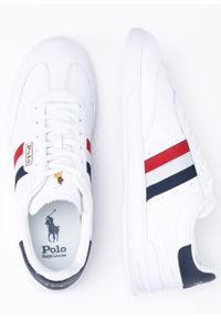 Polo Ralph Lauren - Sneakers męskie białe POLO RALPH LAUREN HTR AERA. Okazja: do pracy, na spacer, na co dzień. Kolor: biały. Sport: turystyka piesza #3