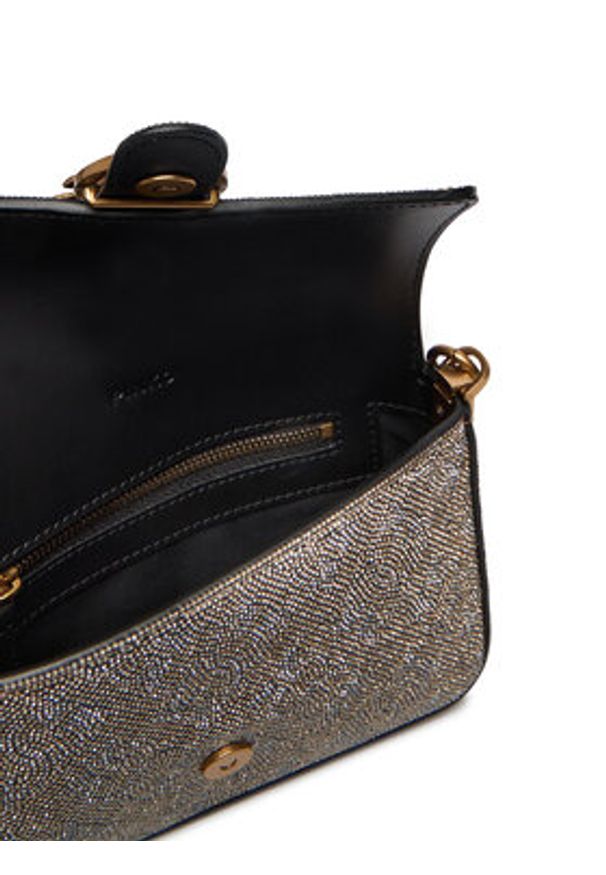 Pinko - PINKO Torebka Love One Slouchy Baby AI 25-26 PCPL 105353 105353 Złoty. Kolor: złoty