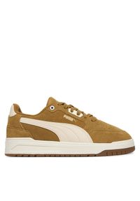 Puma Sneakersy Shuffle Downtown 402597 07 Brązowy. Kolor: brązowy. Materiał: zamsz, skóra #1