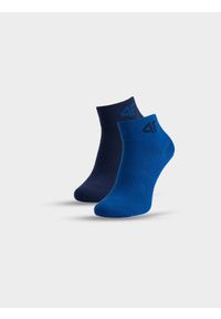4f - 4F Skarpetki casual za kostkę (2-pack) chłopięce - multikolor 38-40. Kolor: wielokolorowy. Materiał: włókno, materiał, poliamid, bawełna