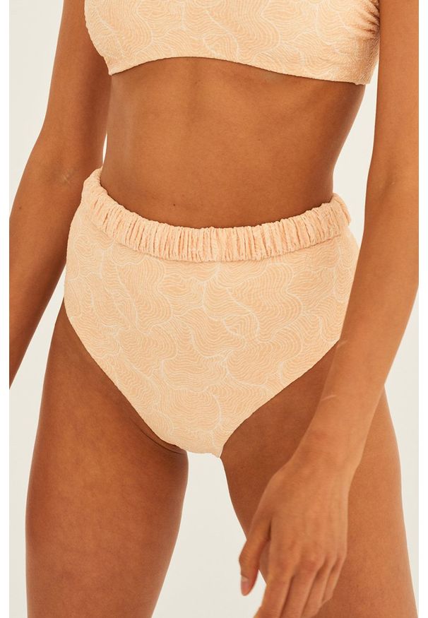 Undress Code figi kąpielowe kolor żółty. Kolor: żółty