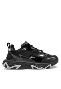 Karl Lagerfeld - KARL LAGERFELD Sneakersy Blaze KL62423M Czarny. Kolor: czarny. Materiał: skóra