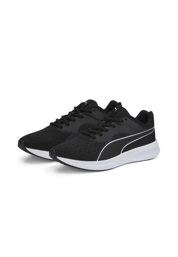 Buty do chodzenia damskie Puma Transport. Kolor: biały, czarny, wielokolorowy. Materiał: guma, materiał, syntetyk. Szerokość cholewki: normalna. Sport: turystyka piesza