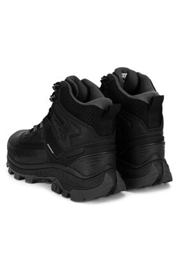 Hunter Trekkingi Aww Evergreen Snow Hiker (W) Czarny. Kolor: czarny. Materiał: materiał
