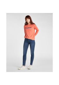 Lee - DAMSKA BLUZA LEE CREW SWEATSHIRT PAPRIKA L53KBRNI #3