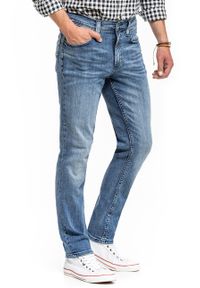 Mustang - MUSTANG WASHINGTON MĘSKIE SPODNIE JEANSOWE JEANSY DENIM BLUE 1013944 5000 313