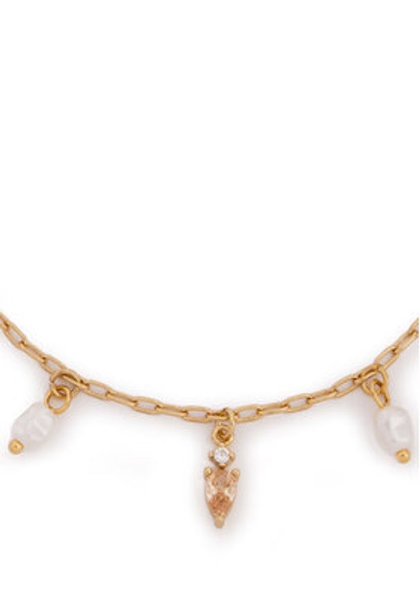 Aldo Bransoletka Jeffree 13994748 Złoty. Materiał: metalowe. Kolor: złoty