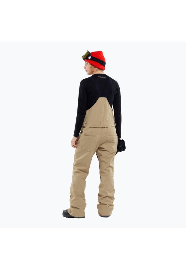 Spodnie snowboardowe damskie Volcom Swift Bib Overall. Kolor: zielony. Sport: snowboard