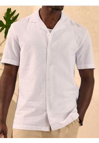 Sinsay - Bawełniana koszula - biały. Kolor: biały. Materiał: bawełna #1