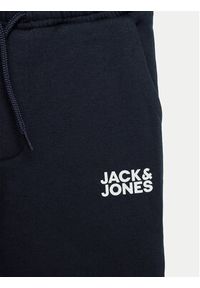 Jack&Jones Junior Spodnie dresowe Gordon 12257312 Granatowy Slim Fit. Kolor: niebieski. Materiał: bawełna #2