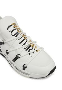 Versace Jeans Couture Sneakersy 78YA3SA6 Biały. Kolor: biały. Materiał: materiał #4