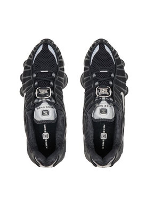 Nike Sneakersy Shox TL IB7704 001 Czarny. Kolor: czarny. Materiał: materiał