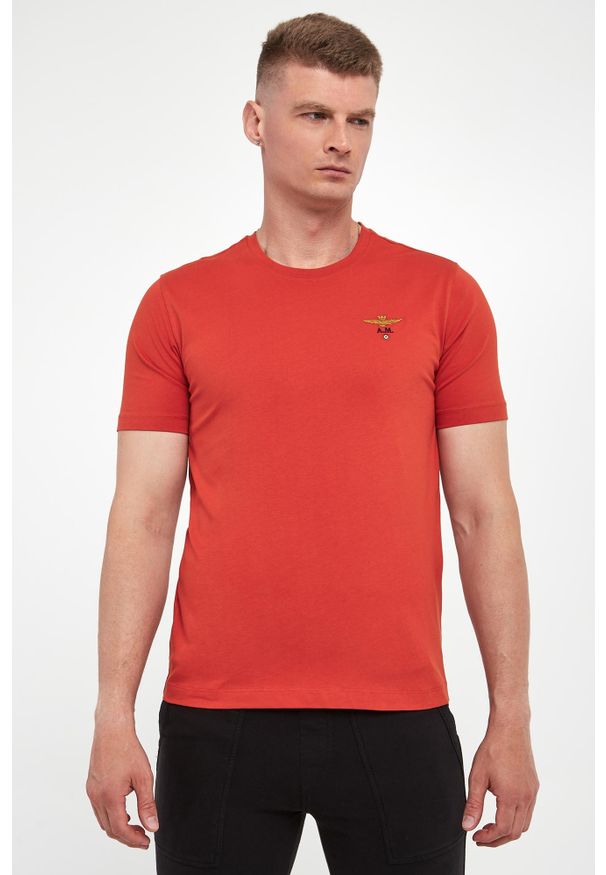 Aeronautica Militare - T-shirt męski z logo AERONAUTICA MILITARE