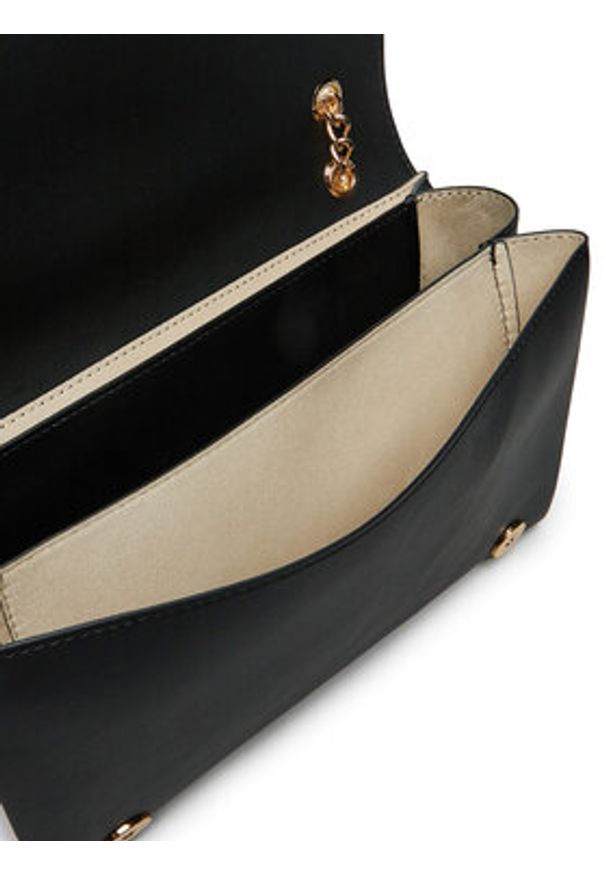 Love Moschino - LOVE MOSCHINO Torebka JC4192PP1MKD0000 Czarny. Kolor: czarny. Materiał: skórzane